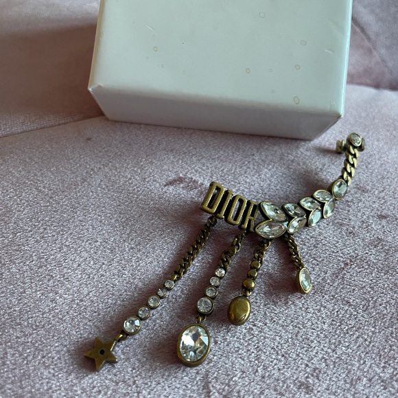 Dior Brass Earring Cuff - Picture 2 of 5